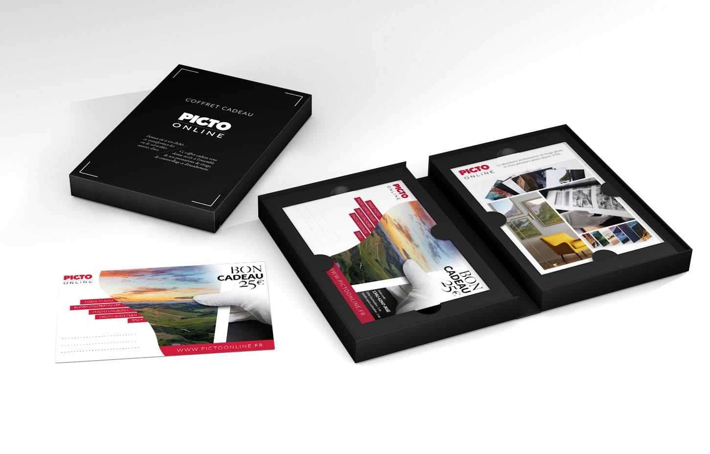 Une suggestion de cadeau unique : le coffret cadeau Picto Online.